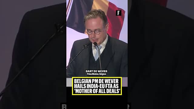 Belgian PM De Wever hails India-EU FTA as ‘Mother of all deals’