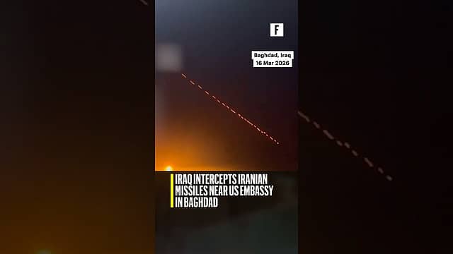 Iraq intercepts Iranian Missiles near US Embassy in Baghdad