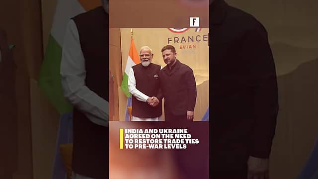 PM Modi and President Zelenskyy have agreed to revive India-Ukraine trade to pre-war levels. 🤝💼