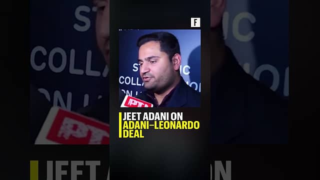 Jeet Adani on Adani–Leonardo Deal