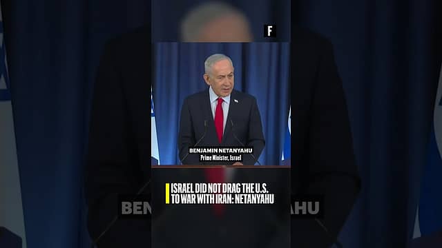 Israel did not drag the U.S. to war with Iran: Netanyahu