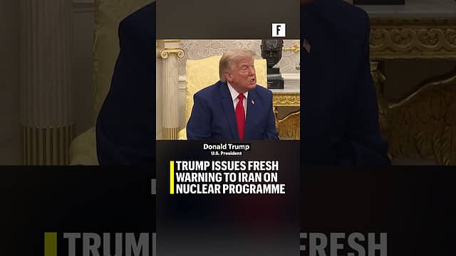 Trump issues fresh warning to Iran on nuclear programme