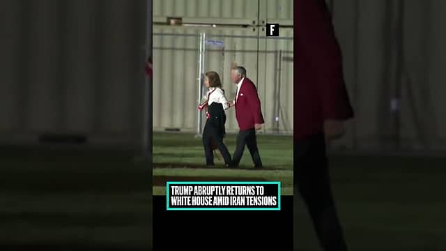 Trump Abruptly Returns to White House Amid Iran Tensions