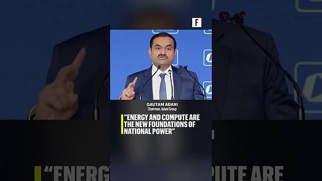 Energy and Compute Are the New Foundations of National Power: Gautam Adani