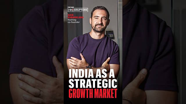 Akis Evangelidis on India as a Strategic Growth Market | Fortune India: The Disruptors