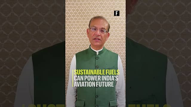 Sustainable fuels can power India’s aviation future: Jayant Sinha