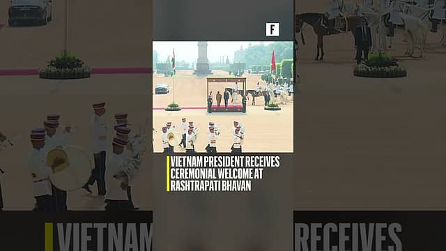 Vietnam President receives ceremonial welcome at Rashtrapati Bhavan