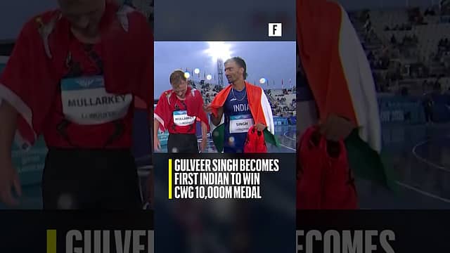 Gulveer Singh becomes first Indian to win CWG 10,000m medal