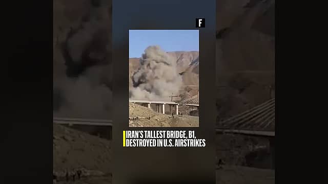 Iran’s tallest bridge, B1, destroyed in US airstrikes