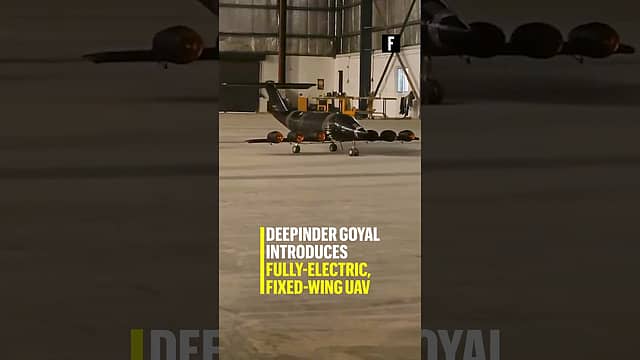 Deepinder Goyal introduces fully-electric, fixed-wing UAV