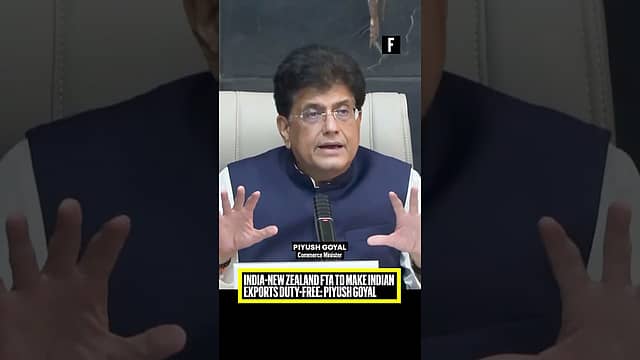 India-New Zealand FTA to make Indian exports duty-free: Piyush Goyal