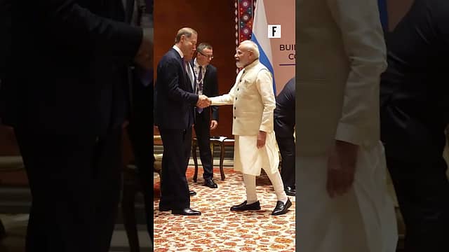 BRICS 2026: PM Modi, Putin share a warm moment of India-Russia Camaraderie