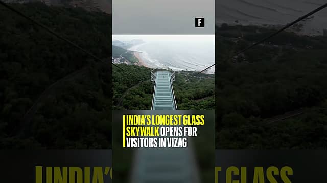 India’s Longest Glass Skywalk Opens for Visitors in Vizag | #Vizag #vizagtourism