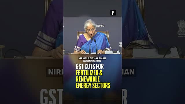 GST cuts for fertilizer & renewable energy sectors