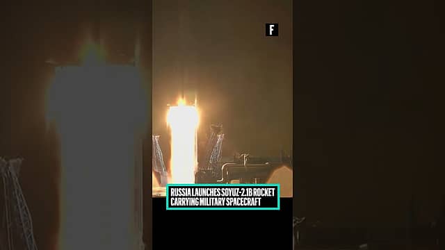 Russia launches Soyuz-2.1b rocket carrying military spacecraft