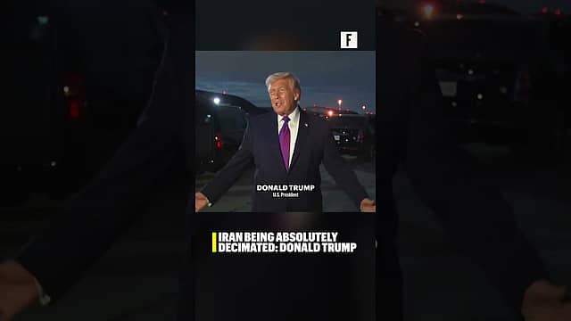 Iran being absolutely decimated: Donald Trump