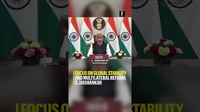 Focus on global stability and multilateral reform: S. Jaishankar
